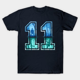 Strange Number 11 (blue) T-Shirt